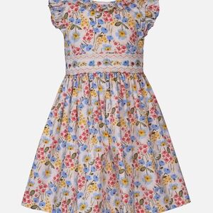 Bonnie Jean Poppy Smocked Dress